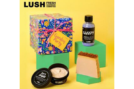 LUSH ラッシュ ガーデンパーティー ギフト 3種入り[配送不可地域:離島]