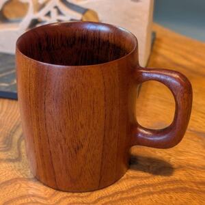 天然の欅(けやき)を削り出したマグカップ(大)　木の器たしろ工房【1675756】