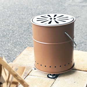 マルチストーブ AC-18BW [ブラウン] ストーブ 暖房 屋外用 アウトドア キャンプ キャンプストーブ コンパクト 小型 持ち運び 防災 防災用品 新潟 ホンマ製作所