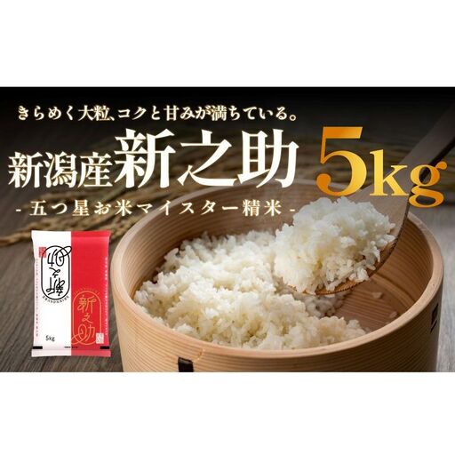 新潟産 新之助5kg 産地直送