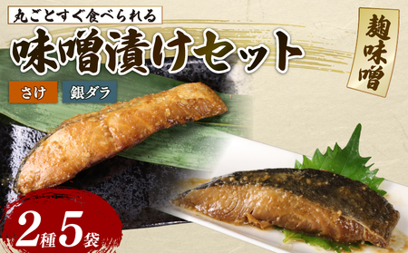 鮭 銀ダラ 魚 レトルト食品 魚 焼き魚 味噌漬け 鮭 鱈 海産物 惣菜 産地直送 佐々木食品 新潟県 新発田市 sasaki003