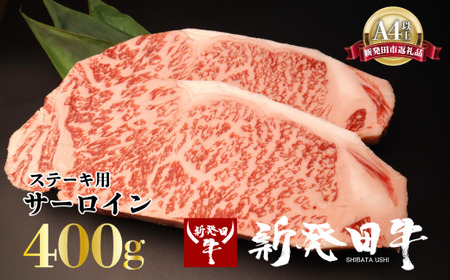 サーロイン ステーキ 牛肉 400g にいがた和牛 和牛 新発田牛 赤身 焼肉 ふるさと納税 BBQ キャンプ 特選 贅沢 厳選 ブランド牛 ギフト 贈答 お歳暮 新潟 新潟県 新潟産 新発田 新発田市 産 えのもとミート enomoto010