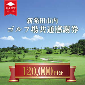 ゴルフ場 新発田市 利用券 120,000円分 (1,000円×120枚) 感謝券 ゴルフ チケット 新潟 市内 利用 可 ゴルフ場利用券 プレー券 施設利用券 ごるふ golf 北陸 温泉 旅行 旅行券 宿泊券 利用券 宿泊 月岡 運動 スポーツ 大人