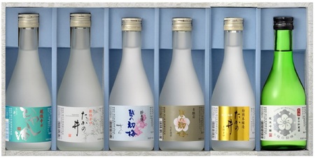 高の井酒造 飲み比べ6本セット(300ml×6本)(TTS-306)日本酒 新潟県 小千谷市