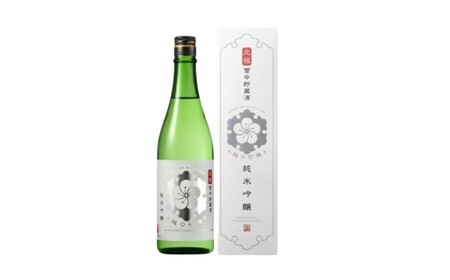 日本酒 越の初梅 雪中貯蔵酒 純米吟醸 (720ml×1本) (化粧箱入) 高の井酒造 [0002-0329-01]