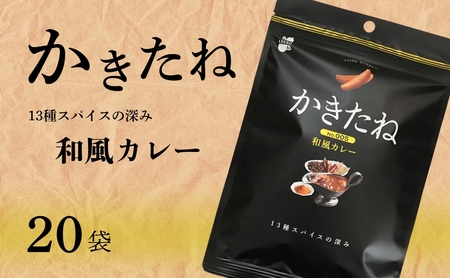 かきたね Basic 005 和風カレー 20袋セット 米菓 柿の種 阿部幸製菓 [0002-0340SV05-01]