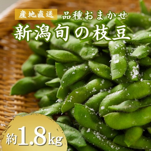 小千谷産枝豆 約1.8kg 農園つなり| 枝豆 品種おまかせ