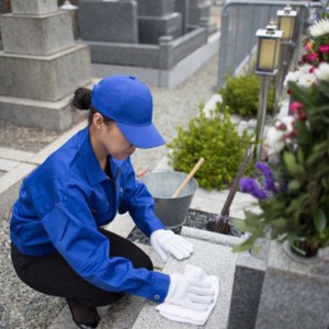 故郷のお墓清掃 ハイハイネット [0032-0001-01]