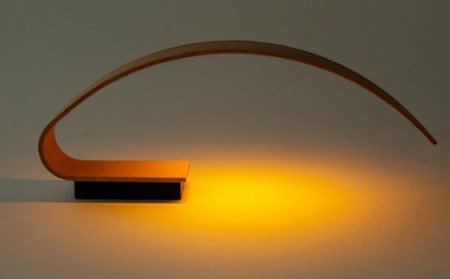 充電式テーブルランプ[Tanzaku Lamp]アーチ型 卓上ライト