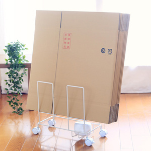 段ボール片づけラック 【ホワイト】21165(KDB-165)