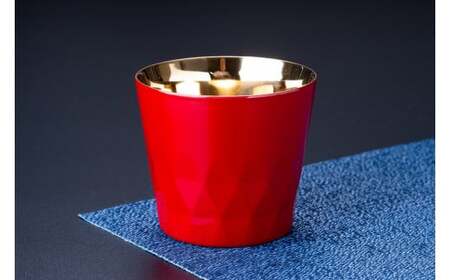 漆塗り ステンレス ロックタンブラー [朱]240ml 1071005