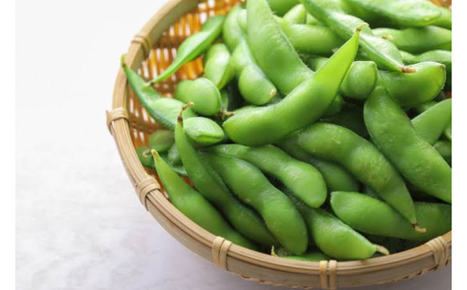 [数量・期間限定]新潟県村上市産 茶豆風味枝豆「神風香」2kg(みどり認定事業者) 1040010