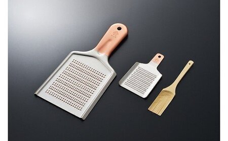 スーパーハイカット銅製おろし金(特5号) 3点セット