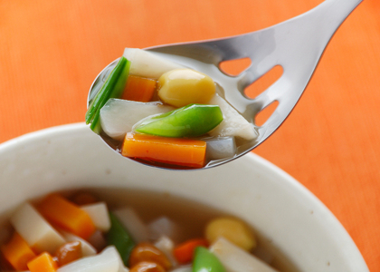 水切りスプーン