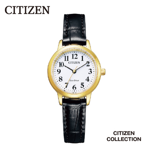  【CITIZEN】 シチズンコレクション EM0932-10A 腕時計 光発電 エコ・ドライブ 防水 カーフ革 クリスタルガラス メーカー保証 メンズ レディース 新潟県 妙高市