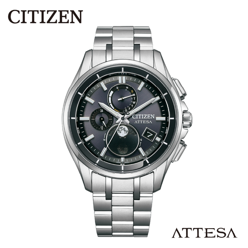 【CITIZEN】アテッサBY1001-66E シチズン 腕時計 メンズ 光発電 エコ・ドライブ 防水 ムーンフェイズ メーカー保証 新潟県 妙高市