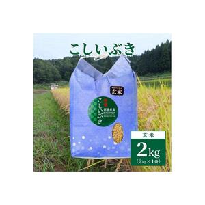 [数量限定]令和5年産|新潟上越清里東戸野産|新潟県限定品種こしいぶき2kg(2kg×1袋)玄米