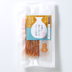 珍味 清酒仕立ていかそうめん 52g[上越銘酒能鷹使用]おつまみ つまみ いか イカ 常温 新潟 上越 西沢珍味販売