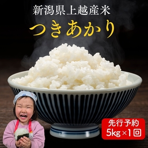 令和8年産 先行予約 上越市産つきあかり 5kg 新米 精米 新潟 米 新潟県 つきあかり 限定 おすすめ 米ヴィレッジさんわ