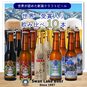 スワンレイクビール 定番 10本セット 1S04018