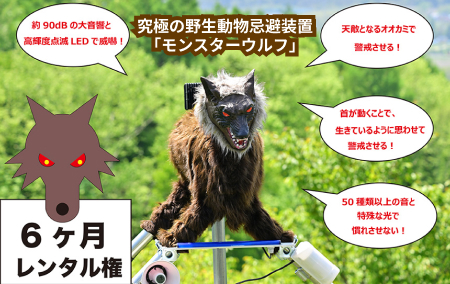 株式会社　太田精器　モンスターウルフ  6カ月レンタル権
