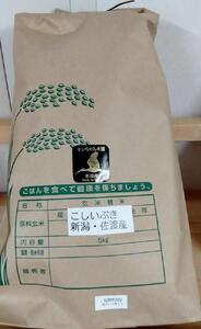 [精米]新潟佐渡産こしいぶき5kg 特別栽培低温工法米