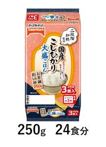 国産こしひかり 大盛 250g×24食分 /テーブルマーク パックごはん