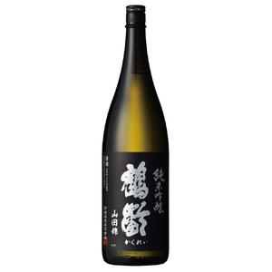 日本酒 鶴齢 純米吟醸 無濾過生原酒 山田錦50%精米 1800ml 限定品