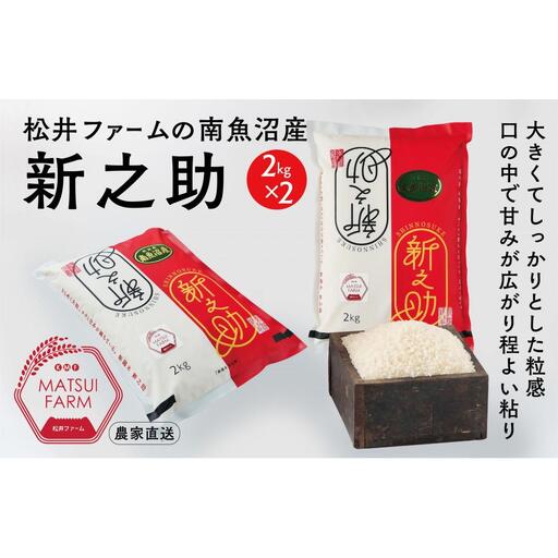 【令和8年産新米予約】【定期便】南魚沼産~新之助~（4kg×3回)【定期便 銘柄米 ブランド米 精米 新之助 魚沼産 新潟米 産地直送 お米 米 こめ コメ ご飯 御飯 ごはん】【2026年10月中旬より1ヶ月以内に順次発送予定】
