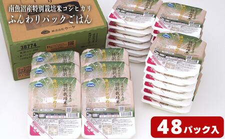 早い!簡単!美味しい!ふんわりパックごはん200g×48パック（24パック×2箱）
