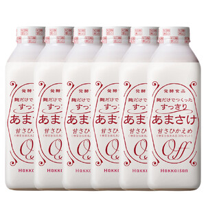 八海山 麹だけでつくったすっきりあまさけ 825g×6本