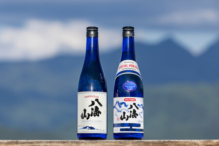 ドジャース公式日本酒 八海山「特別本醸造 ・特別純米酒」ブルーボトルセット 720ml×2本 [お酒 さけ 本醸造 純米酒 ギフト 人気 おすすめ 送料無料 ドジャース ロサンゼルス]