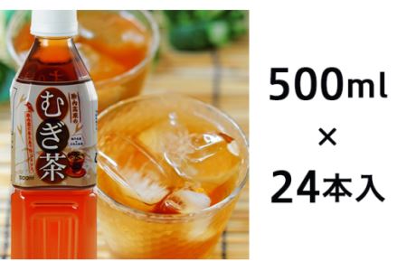 胎内高原のむぎ茶 500ml×24本入 1箱(0113)