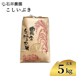 新潟県弥彦村石井農園 令和7年産 こしいぶき[玄米 5kg] | 新潟県産