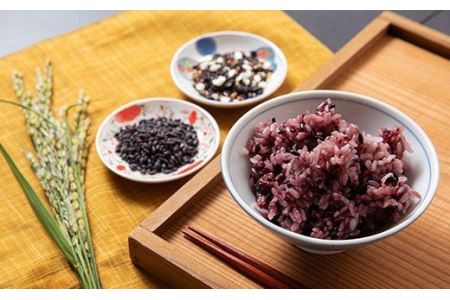 雑穀 薬膳 黒米 五穀米 赤飯 新潟 阿賀 古代米 食べ比べ セット 送料無料