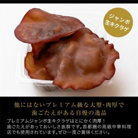 肉厚でプレミアムジャンボ!あらかわ生しいたけ&生キクラゲセット[配送不可地域:離島]