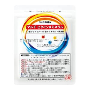 マルチ ビタミン&ミネラル（180粒 / 約30日分）ビタミン、ミネラル、果実酸。1粒に全24種の栄養素を凝縮！