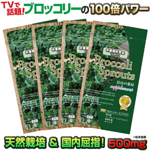 ブロッコリースプラウト サプリメント 約4ヶ月分 宝蔵メディカル