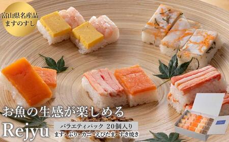 Rejyu（レジュウ）＜バラエティパック ２０個入り＞