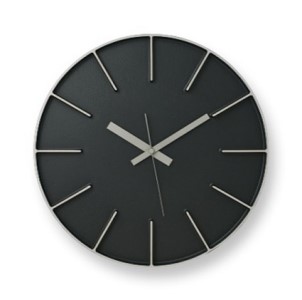 Edge Clock/ブラック(AZ-0115 BK)Lemnos レムノス 時計