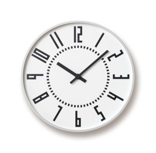 eki clock / ホワイト(TIL16-01 WH)Lemnos レムノス 時計