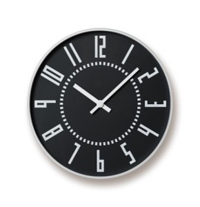 eki clock / ブラック（TIL16-01 BK）Lemnos レムノス 時計