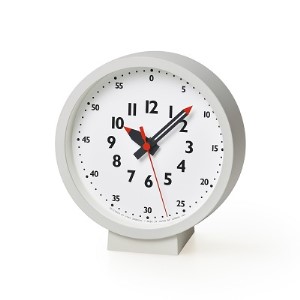 置き時計 受賞多数 時計 fun pun clock for table YD18-04 掛け時計 Lemnos レムノス 壁掛け時計 インテリア
