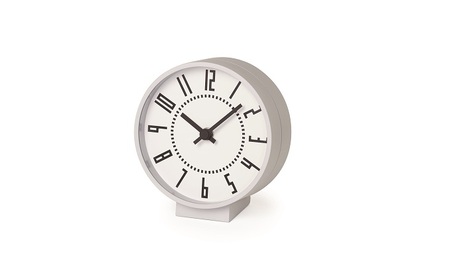 eki clock s / ホワイト(TIL19-08 WH) レムノス Lemnos 時計