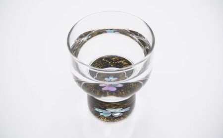 [高岡漆器]杯 金桜(貝入)黒
