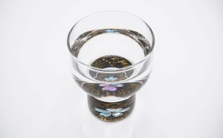 【高岡漆器】杯　金桜（貝入）黒