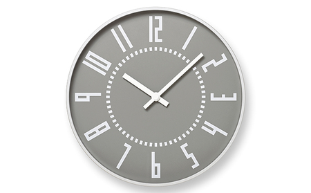 eki clock / グレー（TIL16-01 GY）Lemnos レムノス 時計