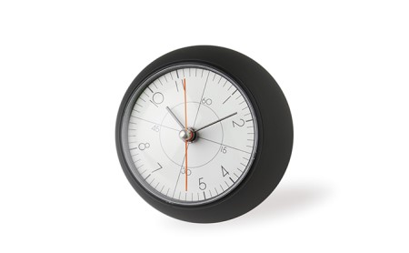 earth clock less / ブラック(TIL19-09 BK)レムノス Lemnos 時計