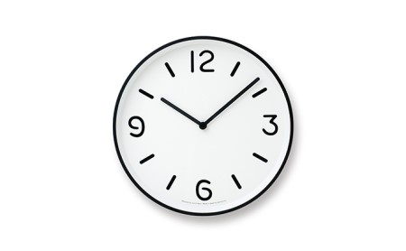 MONO Clock / ホワイト(LC10-20A WH)
