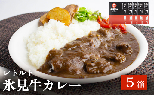 氷見牛カレー（レトルト） 5箱 | ご当地カレー ブランド牛カレー